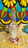 6" Rock Glass Bent Neck Waterpipe