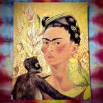 4.25x5.35” Frida Kahlo Note/Postcard