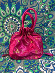 6X20X21CM Silk Handbag