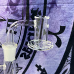 Rock Glass 14mm Male 90 Degree 22mm Bucket Spiral Terp Slurper Quartz Banger