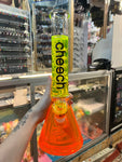15" Cheech Double Colored Glycerin Beaker Waterpipe