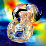 4" Claw Handpipe by Baked Glass
