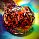 4" Frit Credit Card Handpipe by Baked Glass