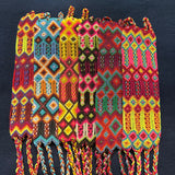 12" long 1.25" Thick Multicolored Friendship Bracelet Made in Mexico