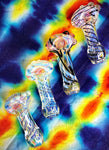 3.5" Fumed Canework Handpipe by Baked Glass