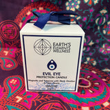 Earth's Elements Wellness Crystal Candle