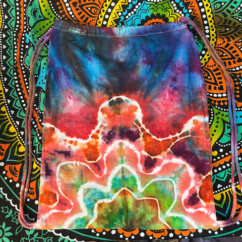 16X13 Jay's Tie-Dye Drawstring Soft Backpack
