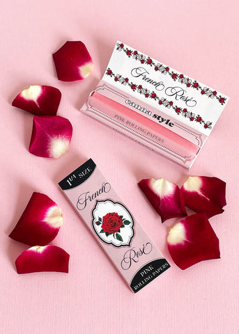 Canna Style French Rose Premium Pink 1 1/4 Rolling Papers – Happy Canna Style French Rose Premium Pink 1 1/4 Rolling Papers – Happy