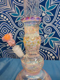 16.5" Space Glass 50mm Fumed Waterpipe with Perc