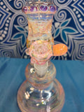 16.5" Space Glass 50mm Fumed Waterpipe with Perc