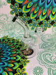 6" Rock Glass Bent Neck Waterpipe