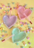 4.5" Porcelain Candy Heart Ashtray