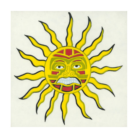 5x5" Tribal Sun Window Sticker