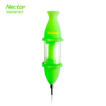 Waxmaid Glass Silicone Nectar Collector Kit with 10mm Male Titanium Dab Nail