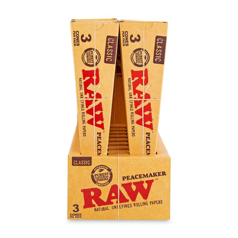 Raw Classic Peacemaker Cone 3 pack