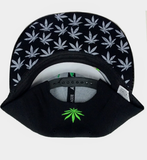 Kush Leaf Snapback Hat New League-Assorted Colors