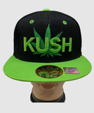 Kush Leaf Snapback Hat New League-Assorted Colors