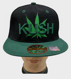 Kush Leaf Snapback Hat New League-Assorted Colors