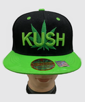 Kush Leaf Snapback Hat New League-Assorted Colors