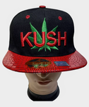 Kush Leaf Snapback Hat New League-Assorted Colors