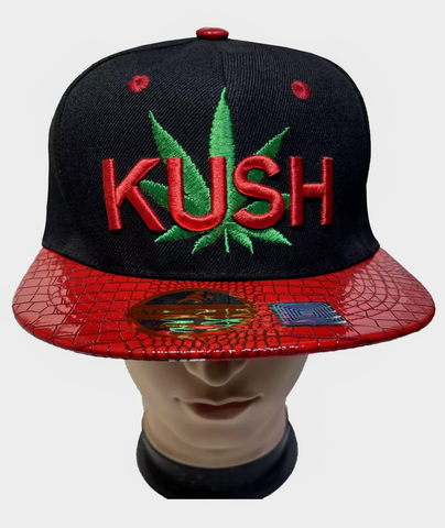 Kush Leaf Snapback Hat New League-Assorted Colors