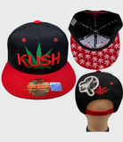 Kush Leaf Snapback Hat New League-Assorted Colors