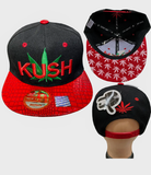 Kush Leaf Snapback Hat New League-Assorted Colors