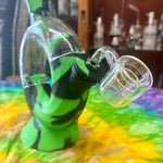 Chameleon-Ooze Ozone 4-in-1 Silicone Glass Waterpipe & Nectar Collector