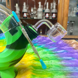 Chameleon-Ooze Ozone 4-in-1 Silicone Glass Waterpipe & Nectar Collector