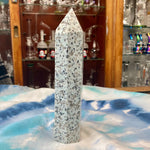 8" 776.4g Dalmatian Jasper Tower