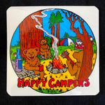 4.5x4.5" Happy Campers Sticker