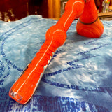 5.5x12" Crayola Orange Wig-Wag Hammer Bubbler by Zach U-Shüd