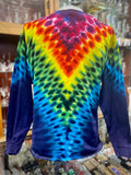 XL Long Sleeve Tie-Dye Shirt by Don Martin