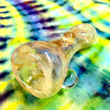 Worked Fumed Chillum by Huggy Bear