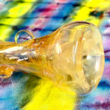 Worked Fumed Chillum by Huggy Bear