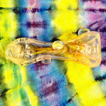 Worked Fumed Chillum by Huggy Bear