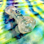 Worked Fumed Chillum by Huggy Bear