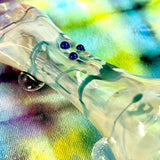 Worked Fumed Chillum by Huggy Bear