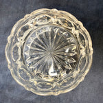 4x4" Star & Moon Clear Glass Ashtray