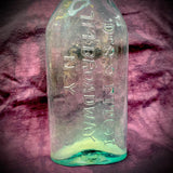 Dr. S.S. Fitch 714 Broadway, N.Y. 1850-60's Antique Glass Medicine Bottle - Pontil