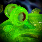 UV Green Dichro Octopus Dry Pipe by Pharo