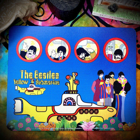The Beatles Yellow Submarine Mouse Pad