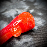 3" Orange/Red Dichro Chillum by Pharo