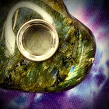 2" Heart Labradorite Crystal Handpipe