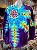 XL Long Sleeve Tie-Dye Shirt by Don Martin