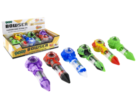 Silicone - Spoon - Ooze - Bowser 2-in-1 w/ Visual Glass Chamber - Asst. Colors