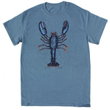 2XL Blue Lobster Indigo T-Shirt