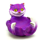 Purple Cheshire Cat Ashtray