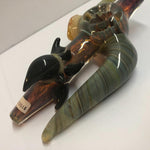 6.25" Frit Steamroller with Horns and Eyeball