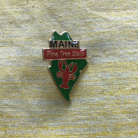 1.25" Tiny State of Maine Pin